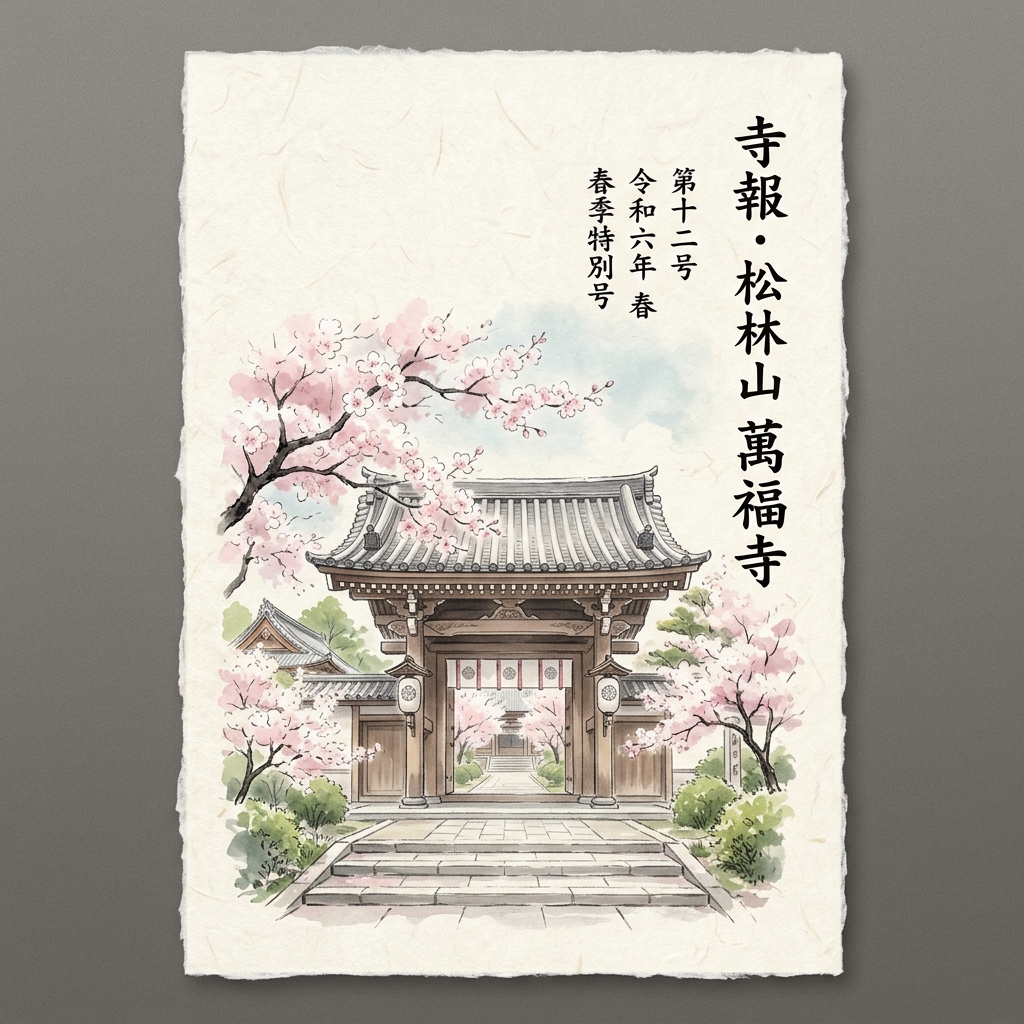 観音寺報 表紙