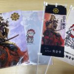クリアファイル、ミニ幟作成しました